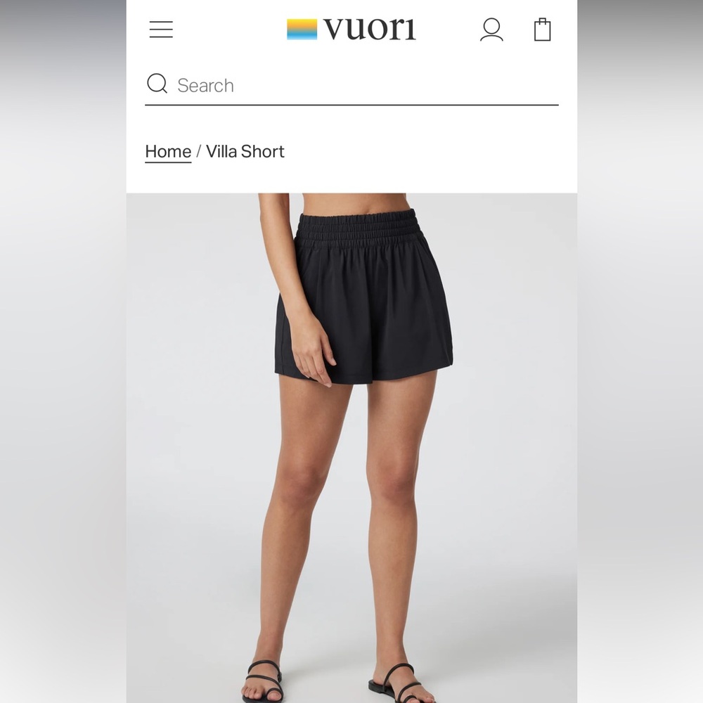 NWT Vuori Villa Short size small azure